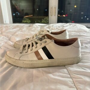 Stylish White BOSS Men’s Sneakers